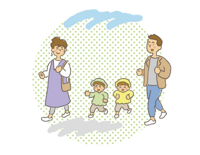 家族のイラスト