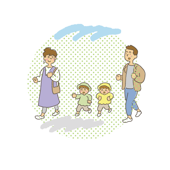 家族のイラスト
